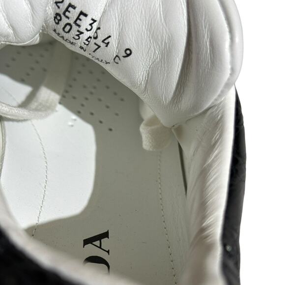 Prada $2,000 Downtown croc embossed sneaker main image 9